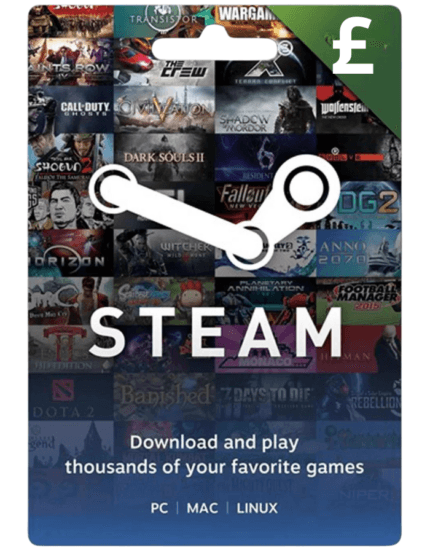 Steam Gift Card GBP